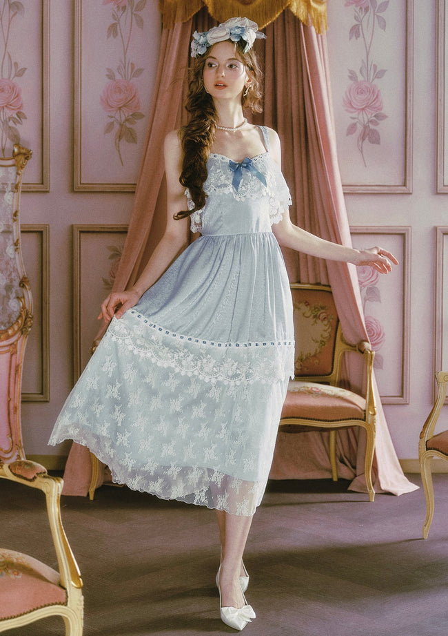 Ice Jade Flower Dress Hover Image