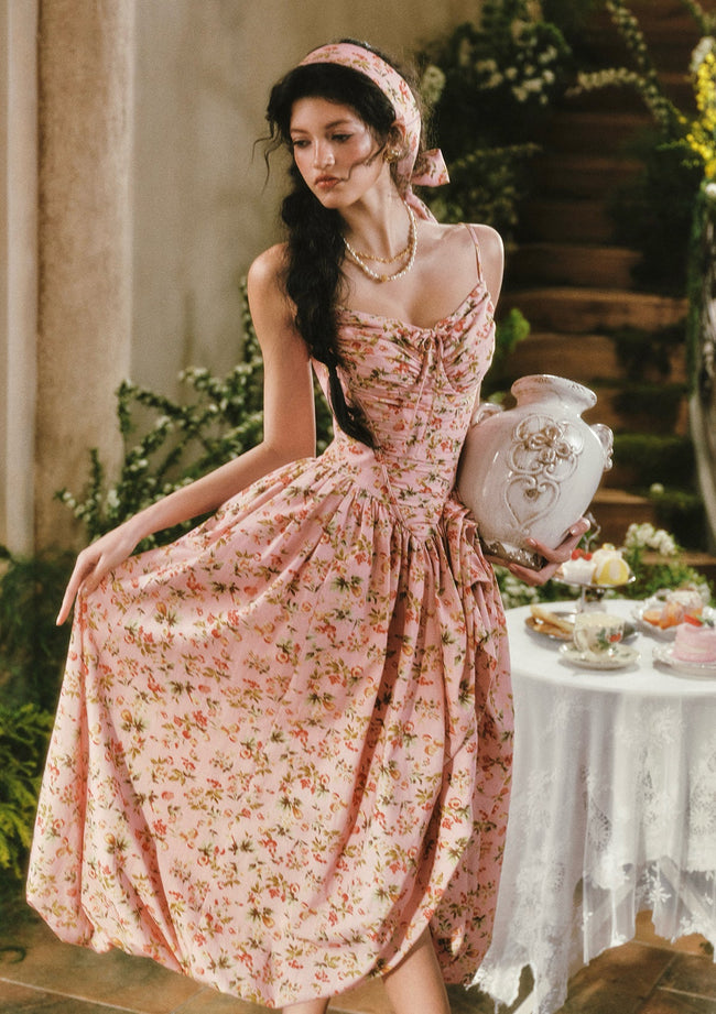 Floral Garden Sweet Tea Corset Dress Main Image