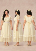 Curve&Plus Yellow Kite Dress