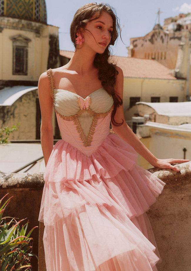 Entwined in Bloom Corset Dress Main Image
