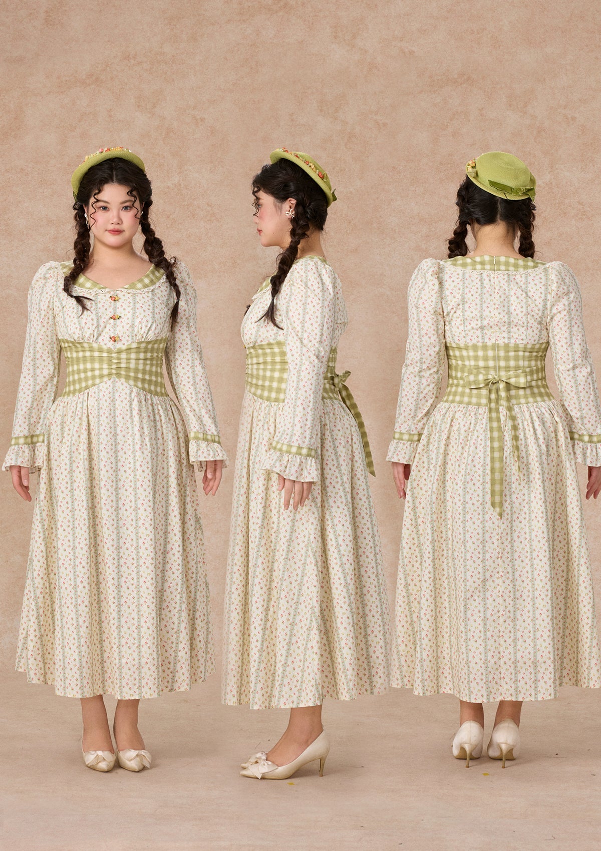 Curve & Plus Windsor Gardens Dress