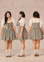 Curve&Plus Bear Date Dress（Short)