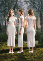 Little White Serpent Dress