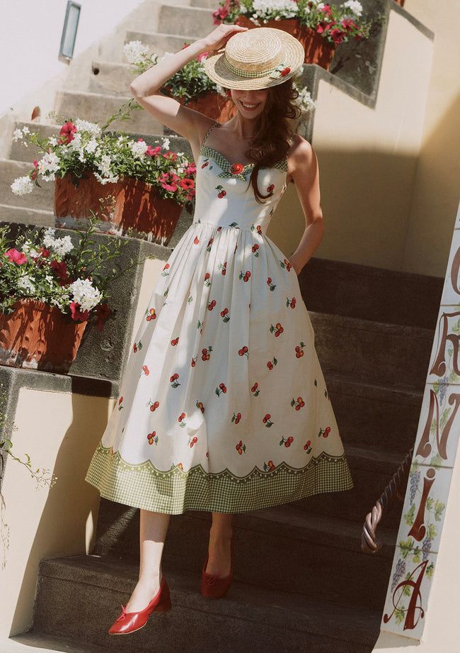 Wild Cherry Dress (Long) Main Image