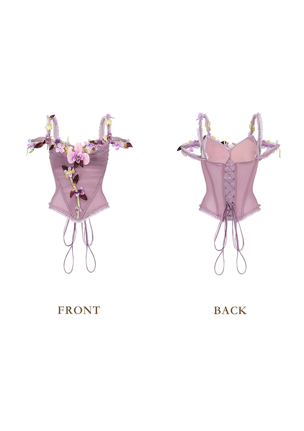 Moonlit Vine Corset