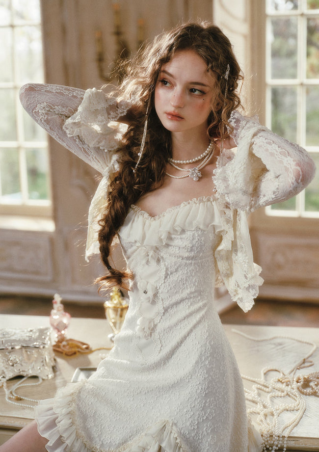 Misty Cloud Blooms Dress Main Image