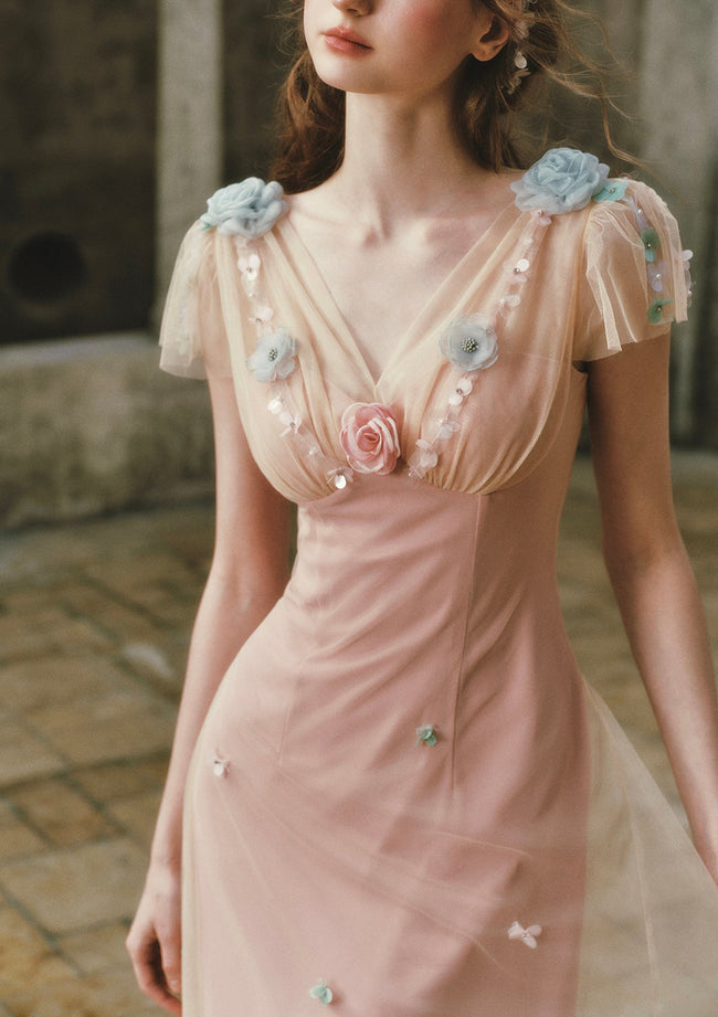Wind Perched Rose Quartz Dress Main Image
