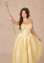 Curve&Plus Belle's Gilded Corset Dress