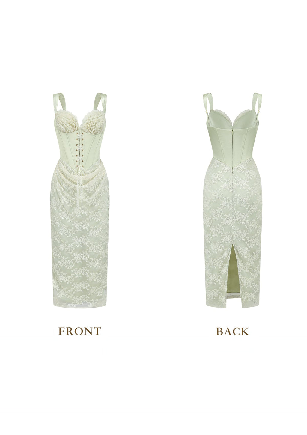 Emerald Warrior Corset Dress
