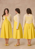 Curve&Plus Little Orange Cardigan