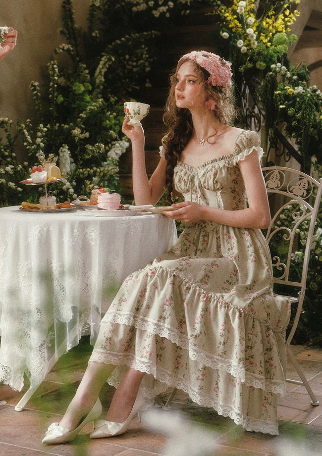 Meadow Vine Corset Dress (Long) Main Image