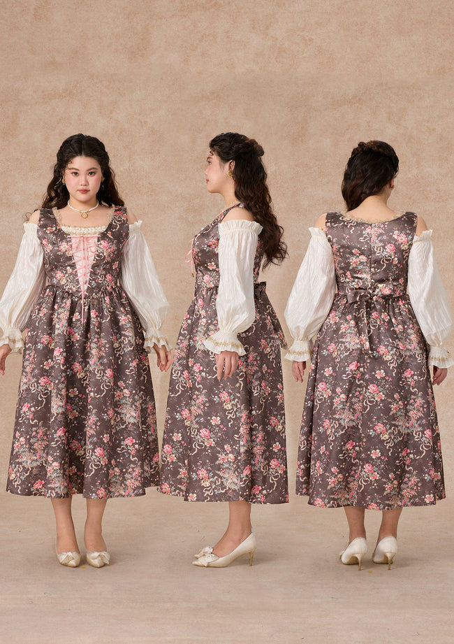 Curve & Plus Provence Diary Dress Main Image