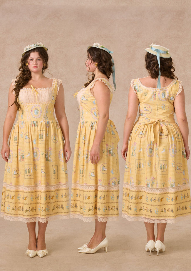 Curve&Plus Honey-Gathering Girl Dress Main Image