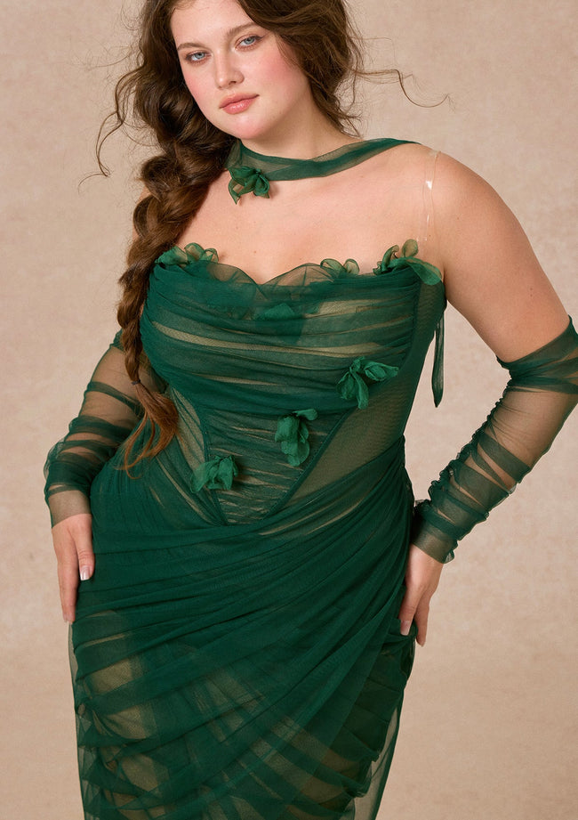 Curve&Plus Forest Muse Dress Main Image