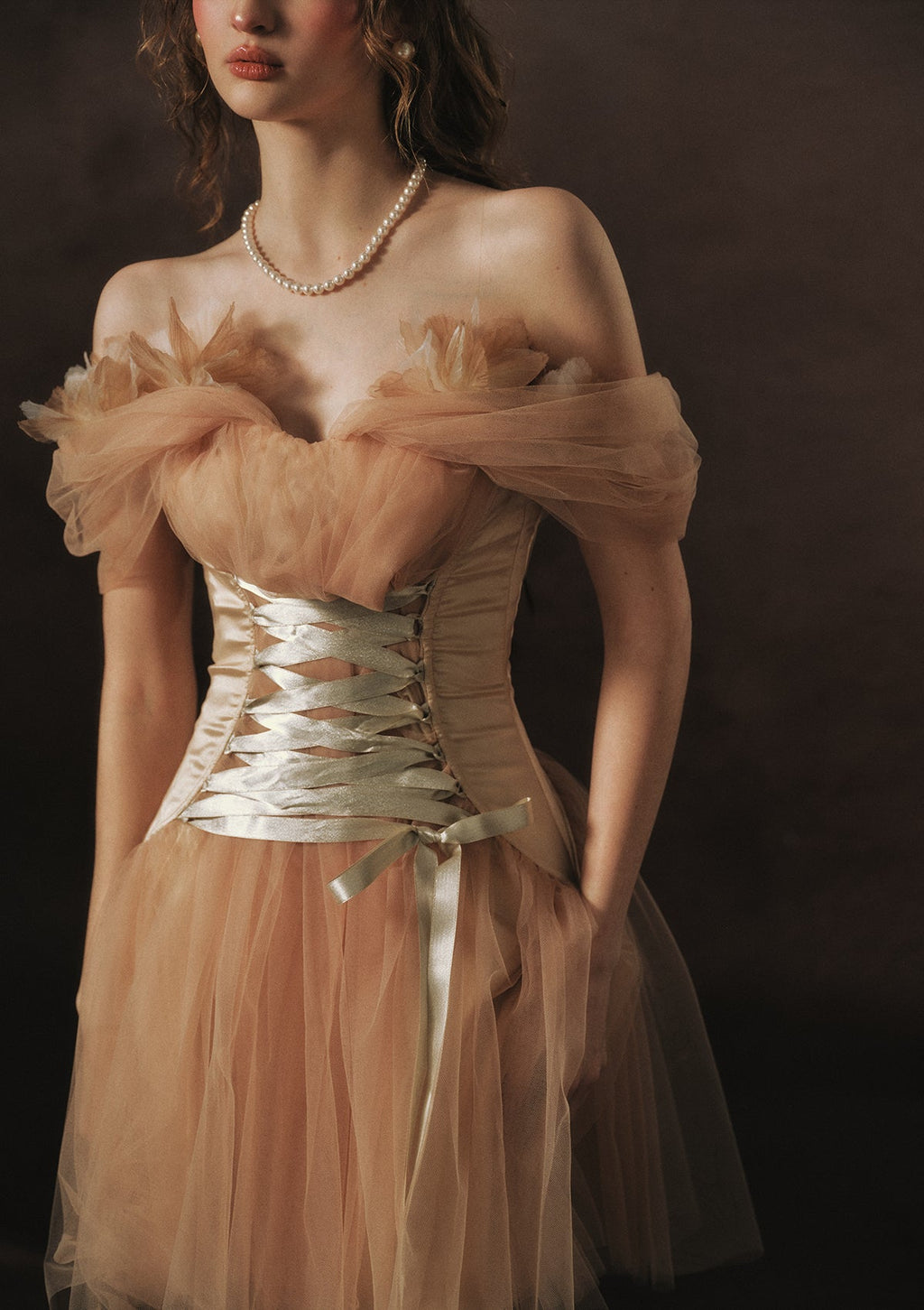 Golden Crown Dream Corset Dress