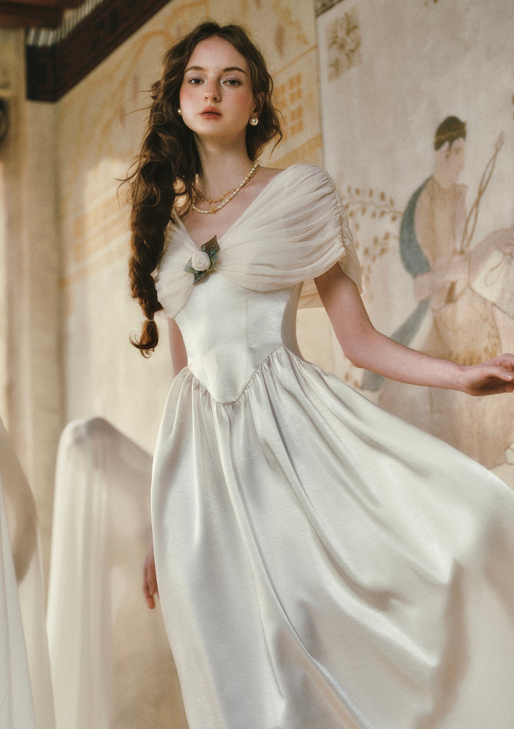 Pure White Glass Dream Dress