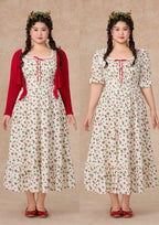 Curve & Plus Wild Strawberry Paradise  Dress