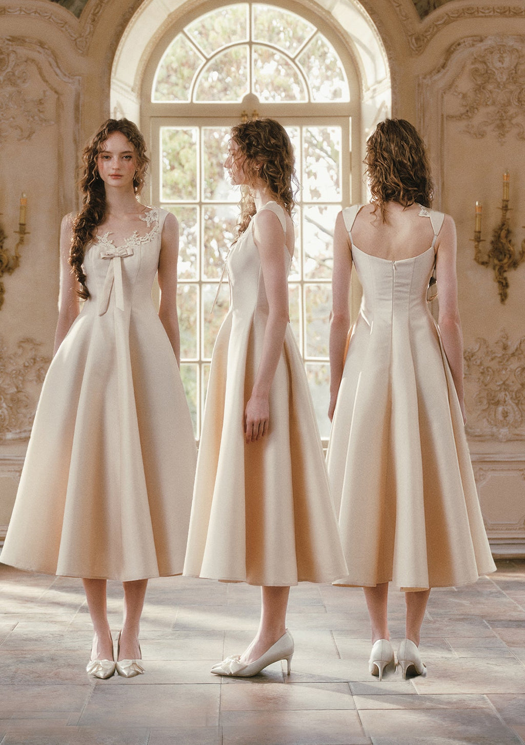 Castle Vow Dress （White）