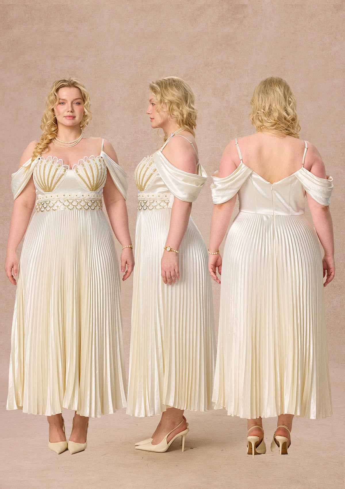 Curve&Plus Mother Of Ocean Dress