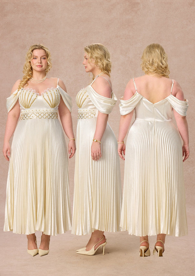 Curve&Plus Mother Of Ocean Dress Main Image
