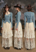Denim Knight Corset
