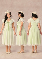 Curve&Plus Spring Outing Dress