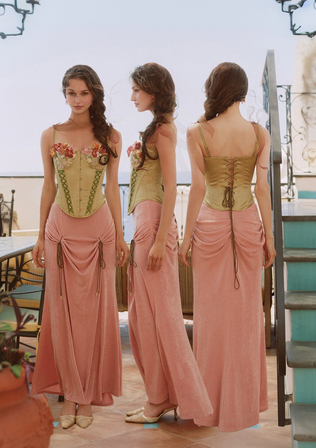 Echoes of Rose Corset
