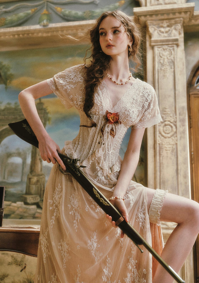 Wild Thorn Rose Corset Dress Main Image