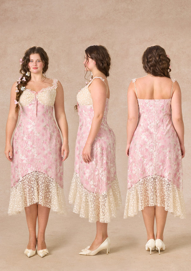 Curve&Plus Floral Vine Fairy Shoes Dress Main Image