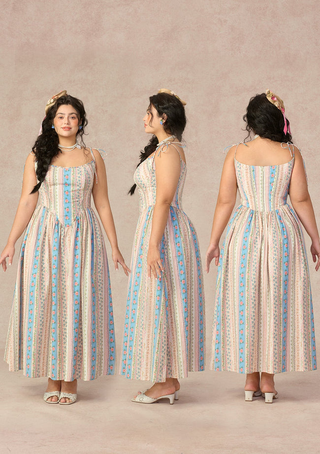 Curve&Plus Rainbow Bridge Dress Main Image