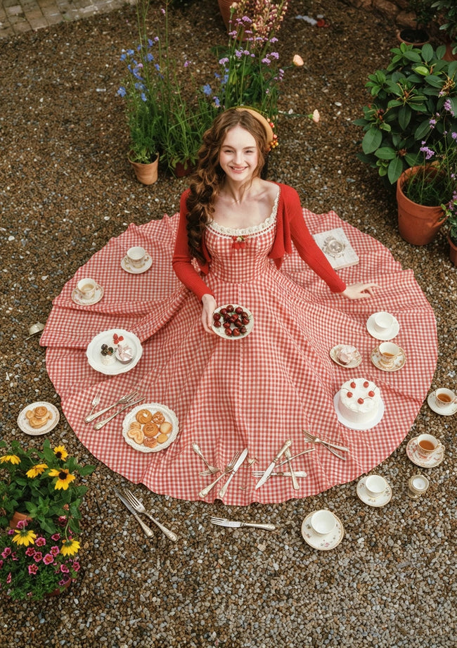 Afternoon Berry Tea Dress Main Image