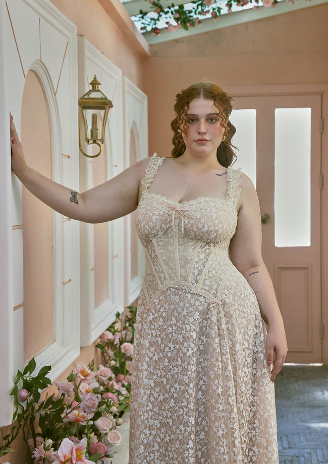 Curve & Plus The Glass Candy Corset Dress Main Image