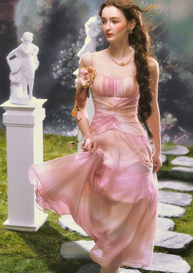 Pink Clouds of Sakura Dress Main Image