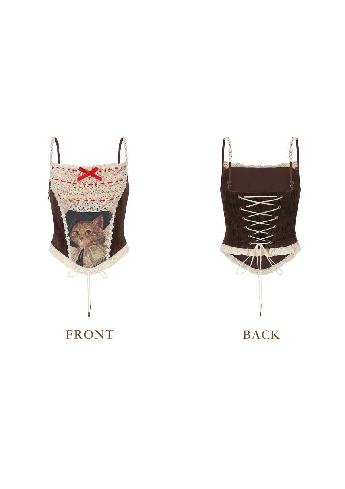 Puppet Cat Noel Corset
