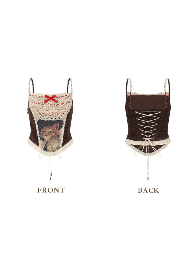 Puppet Cat Noel Corset Main Image