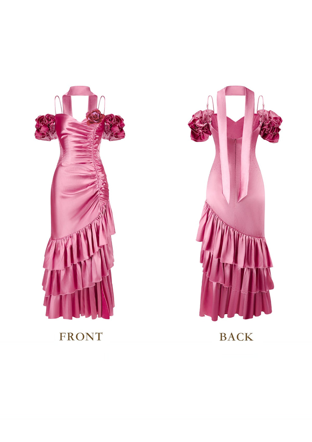 Burning Rose Dress