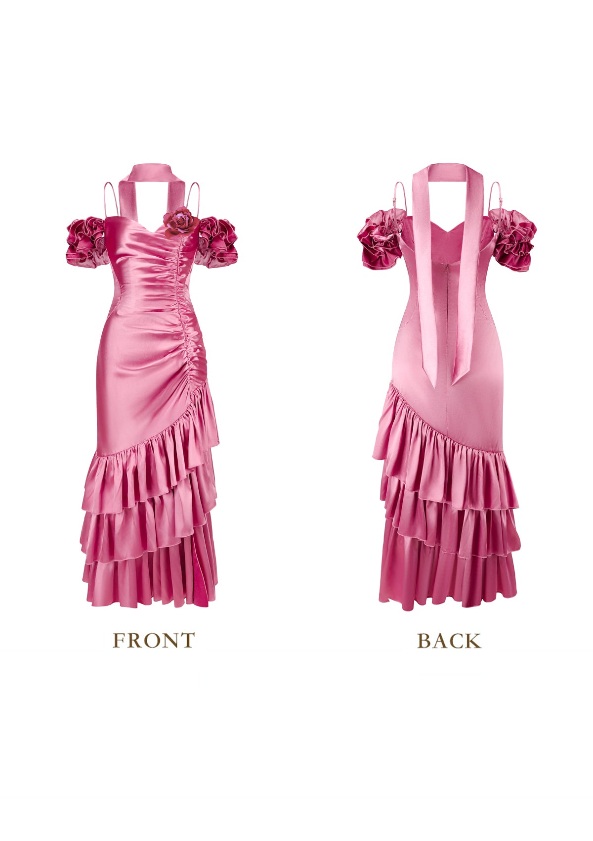 Burning Rose Dress
