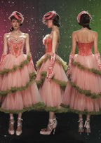 Grape Grinda Corset Dress (Long)