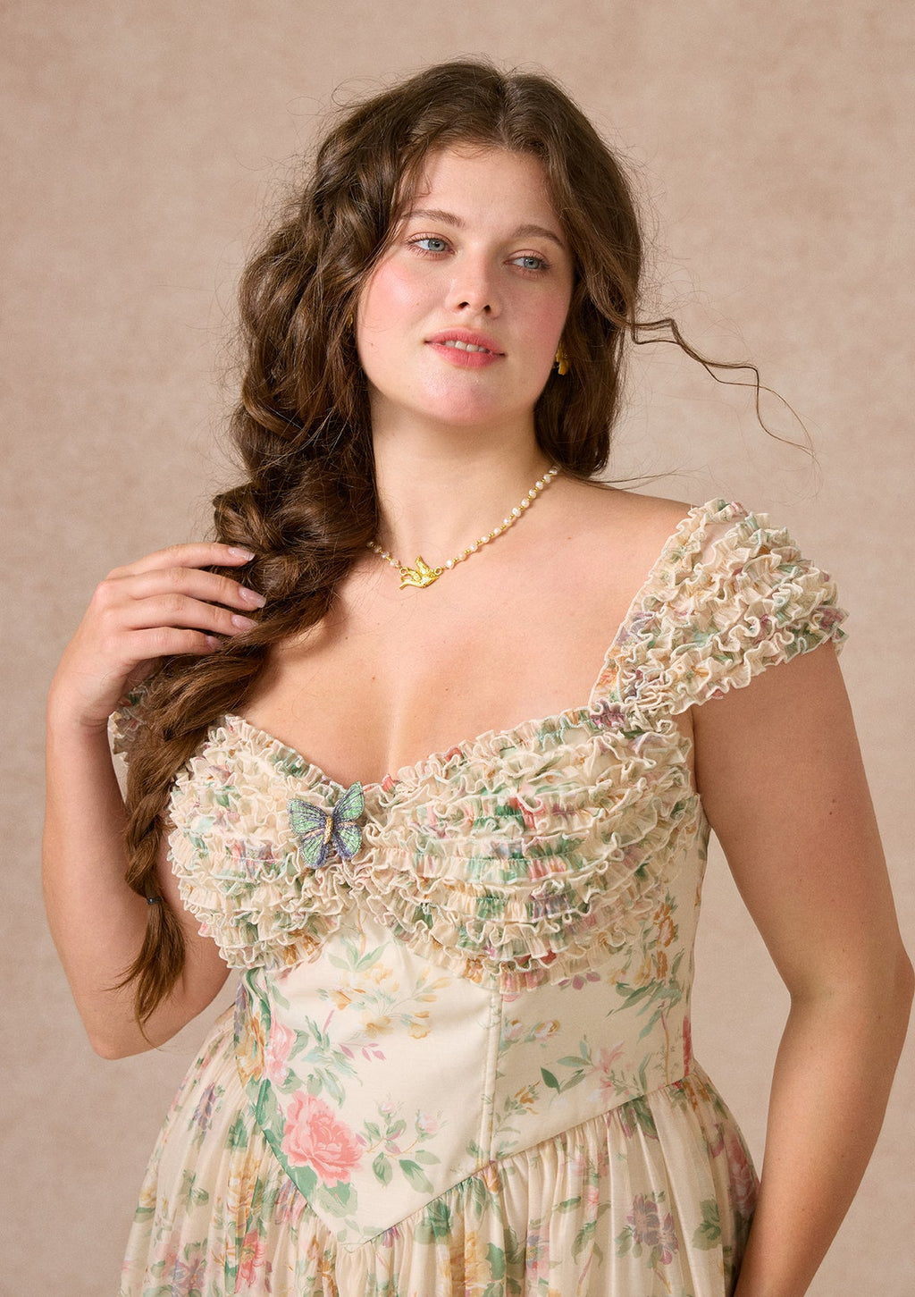 Curve&Plus Butterfly Chronicle Dress