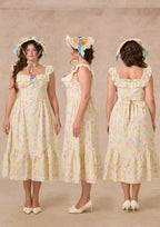 Curve&Plus Honey Tea Garden Dress