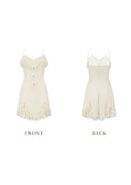 Misty Cloud Blooms Dress