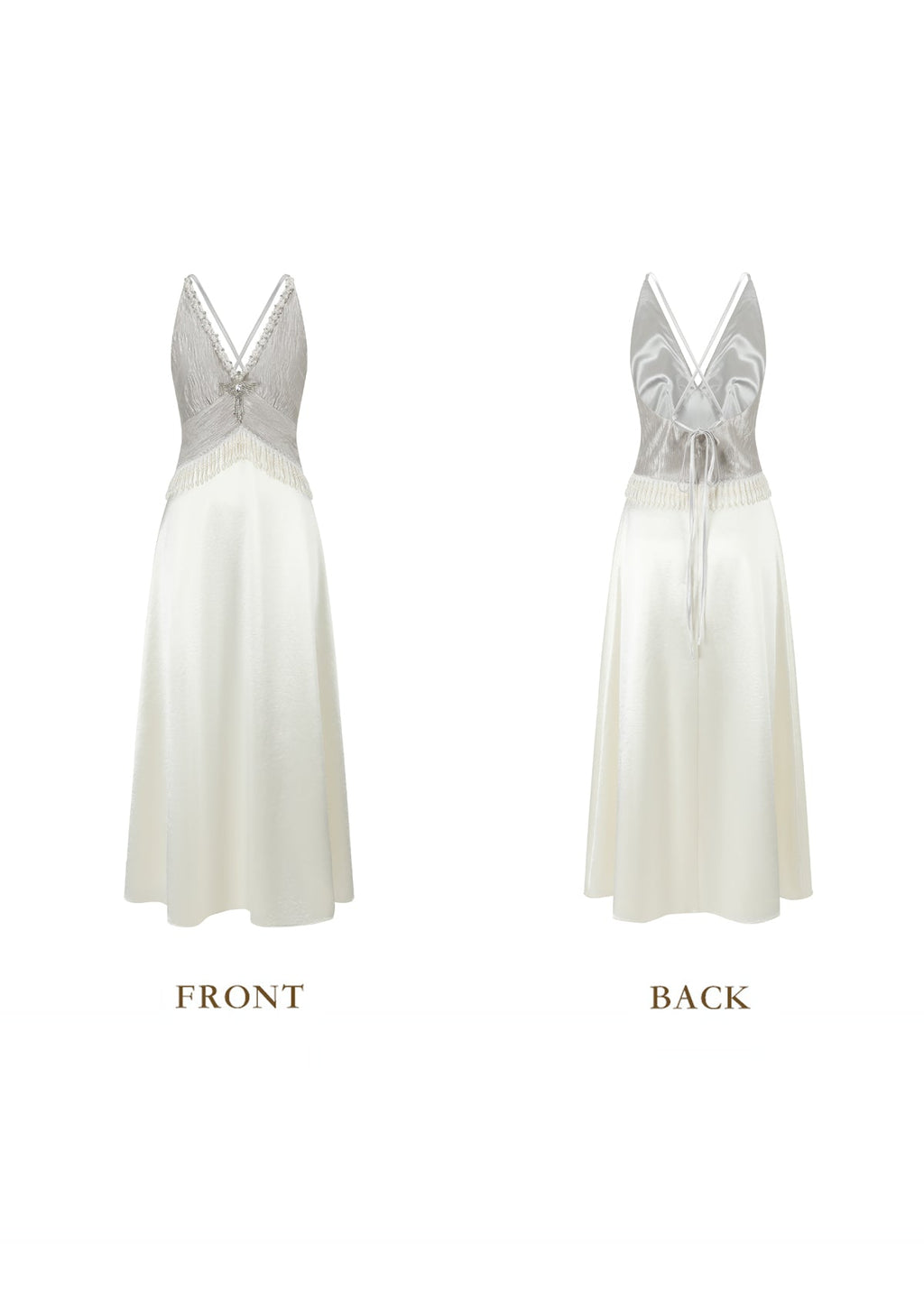 Silver Light Serenade Dress