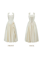 White Coronation Corset Dress
