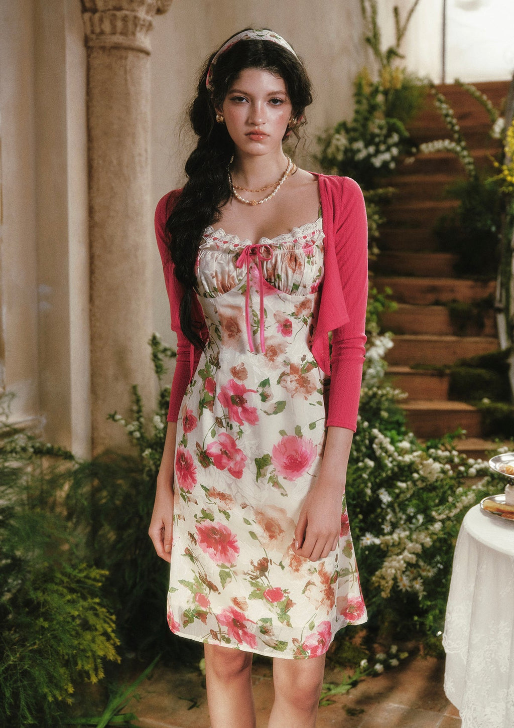 Corn Poppy Cardigan