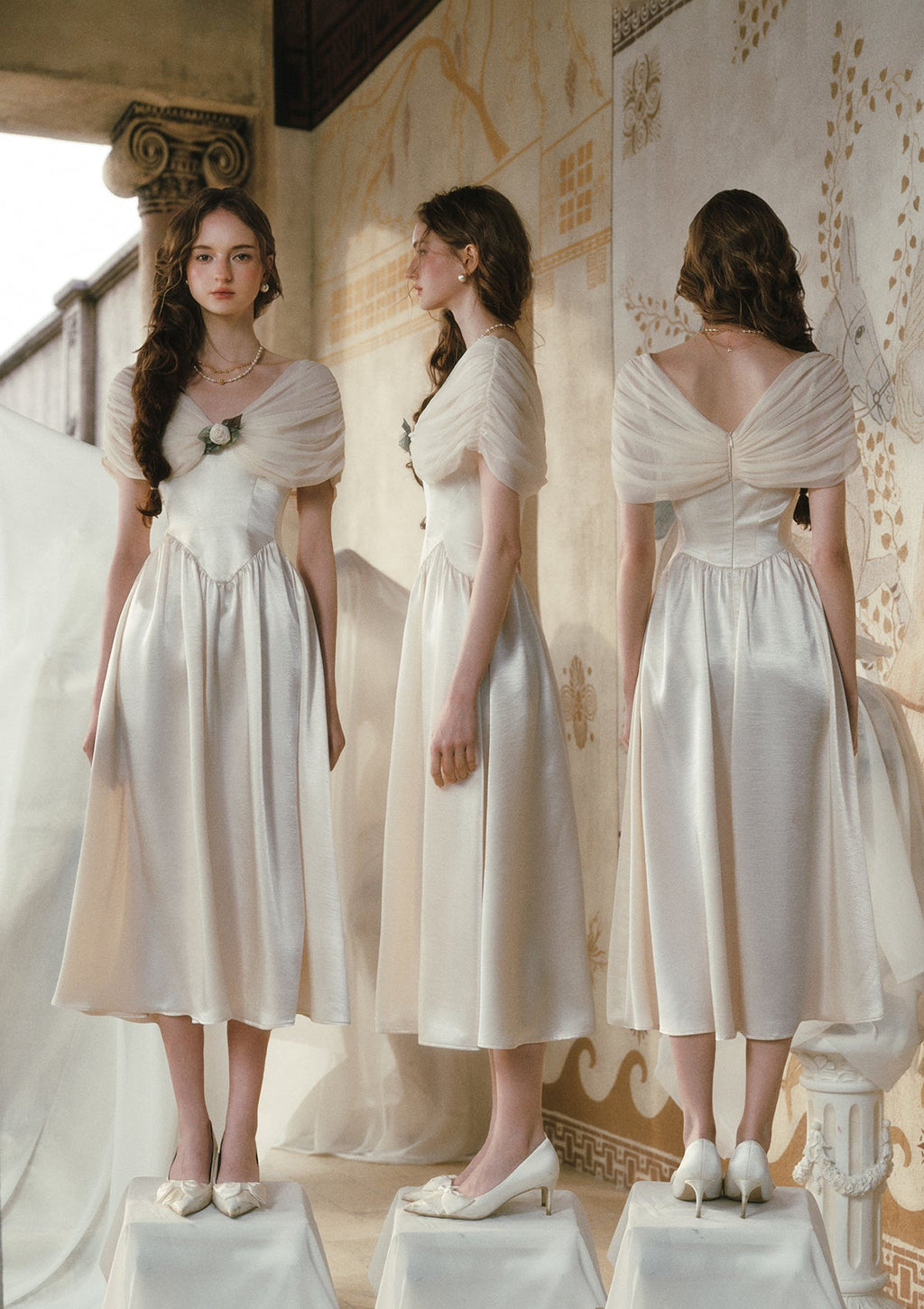 Pure White Glass Dream Dress