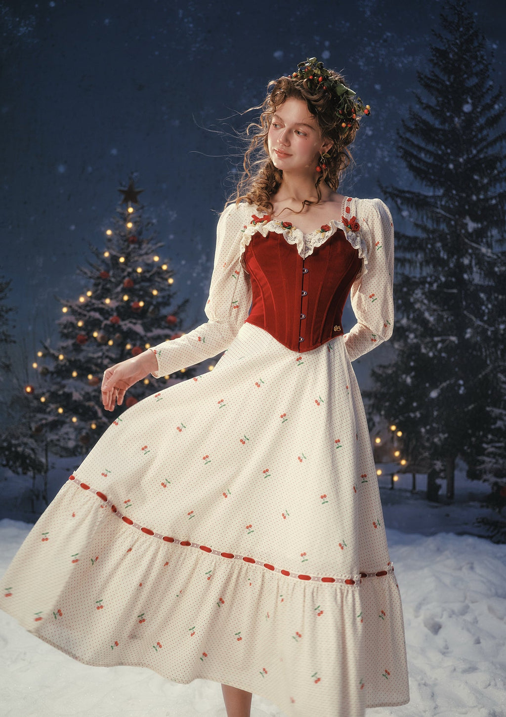 Cherry Bite Corset