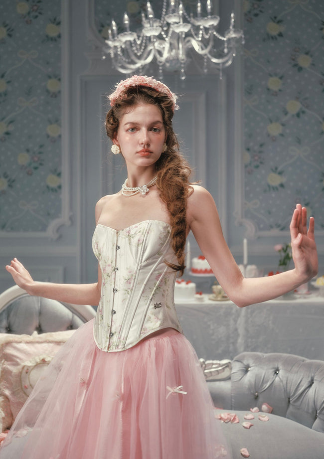 Love Flower Notes Corset Hover Image