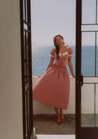 Cottage Girl Diary Red Skirt
