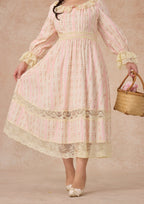 Curve&Plus Honey Flower Notes Dress