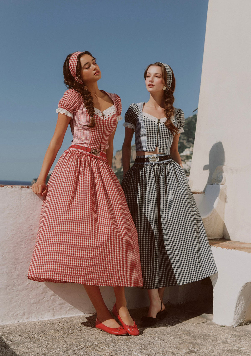 Cottage Girl Diary Red Skirt